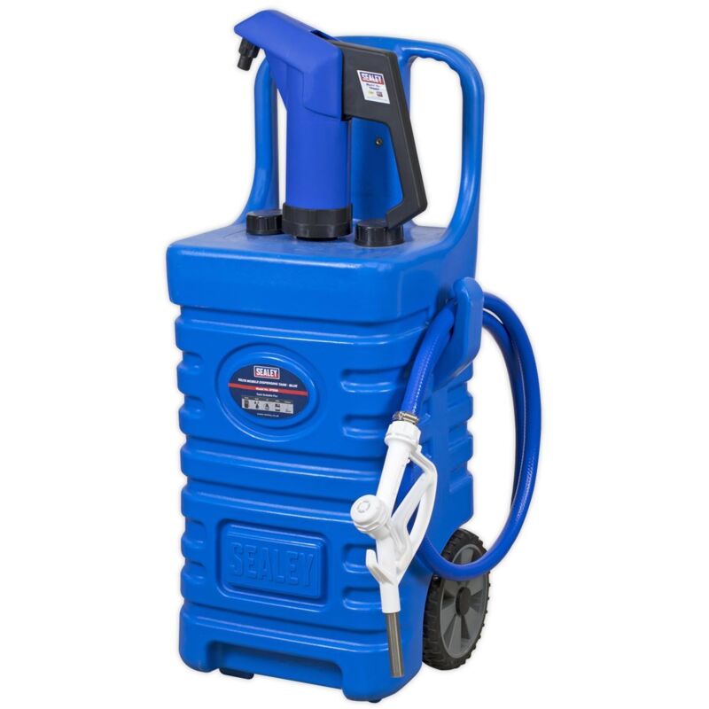 Sealey - DT55BCOMBO1 Mobile Dispensing Tank with AdBlue® Pump 55L - Blue