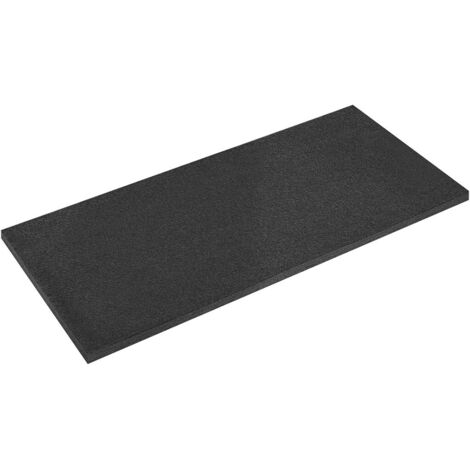Sealey Easy Peel Shadow Foam&reg 1200 x 550 x 30mm - Black/Black SF30BK