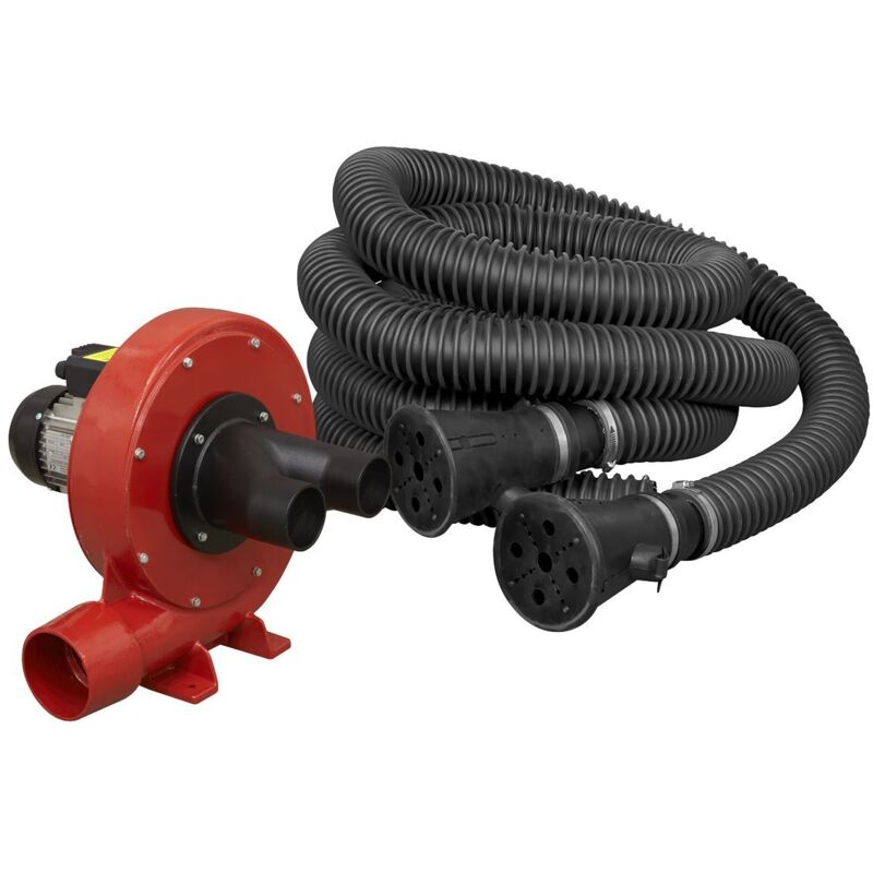 Sealey - EFS102 Twin Duct Exhaust Fume Extraction System 370W/230V