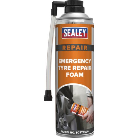 Sealey Emergency Tyre Repair Foam 500ml SCSTR500