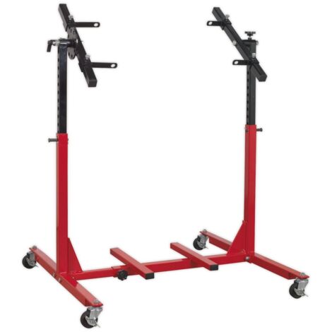 Sealey Engine Rebuild Stand, Multi-Cylinder 75kg Capacity MES02