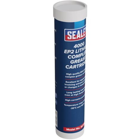 Sealey EP2 Lithium Complex Grease Cartridge 400g SCS106