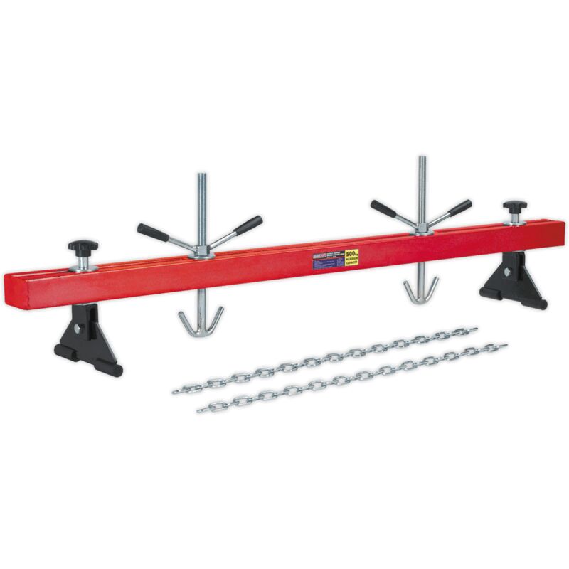 ES502 Engine Support Beam 500kg Capacity Double Support - Sealey