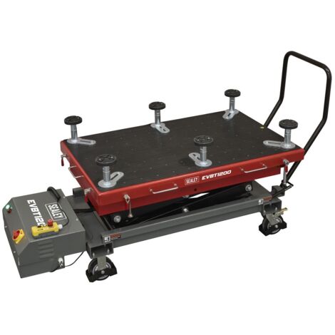 Sealey EVBT1200 High Lift EV Battery Lift/Hydraulic Platform Truck 1200kg Capacity