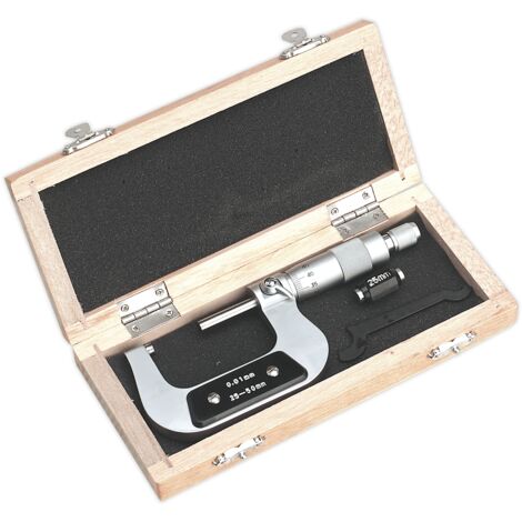 Sealey External Micrometer 25-50mm AK9632M