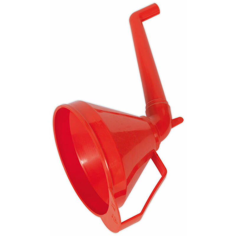 Sealey F16 Funnel with Fixed Offset Spout & Filter Medium 160mm