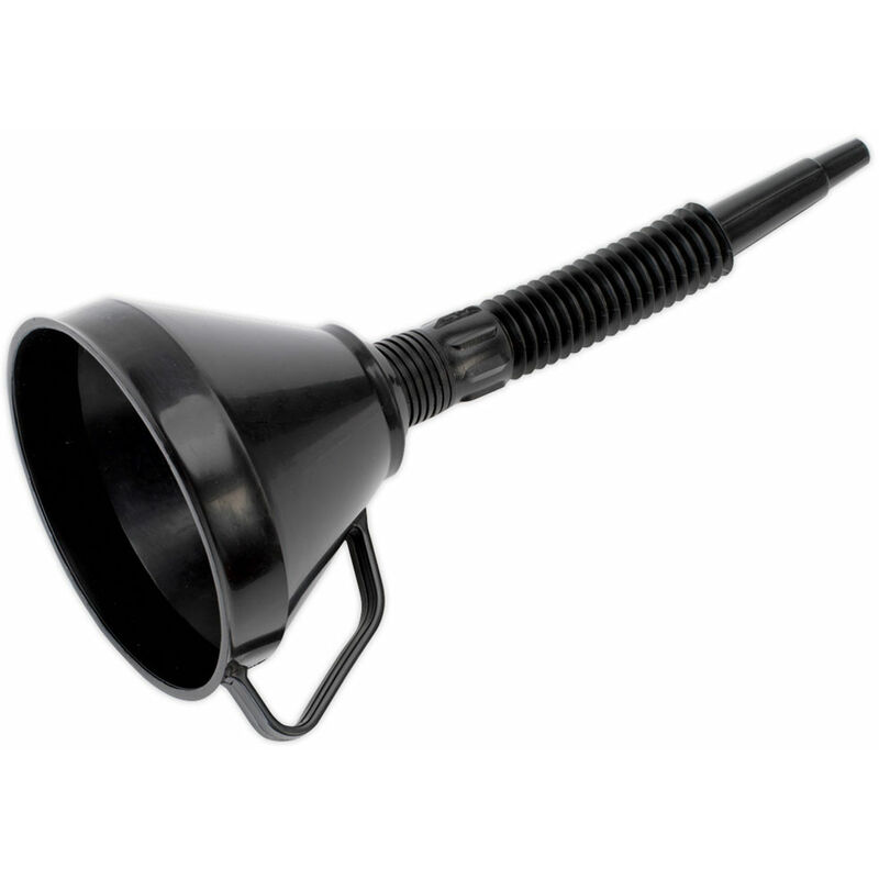 Sealey F6 Funnel with Flexi Spout and Filter 160mm