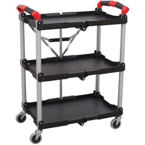 Sealey Folding Workshop Trolley 3-Level CX314