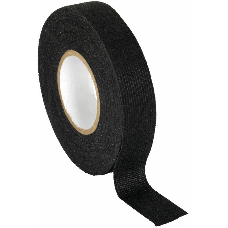 FT01 Fleece Tape 19mm x 15m Black - Sealey