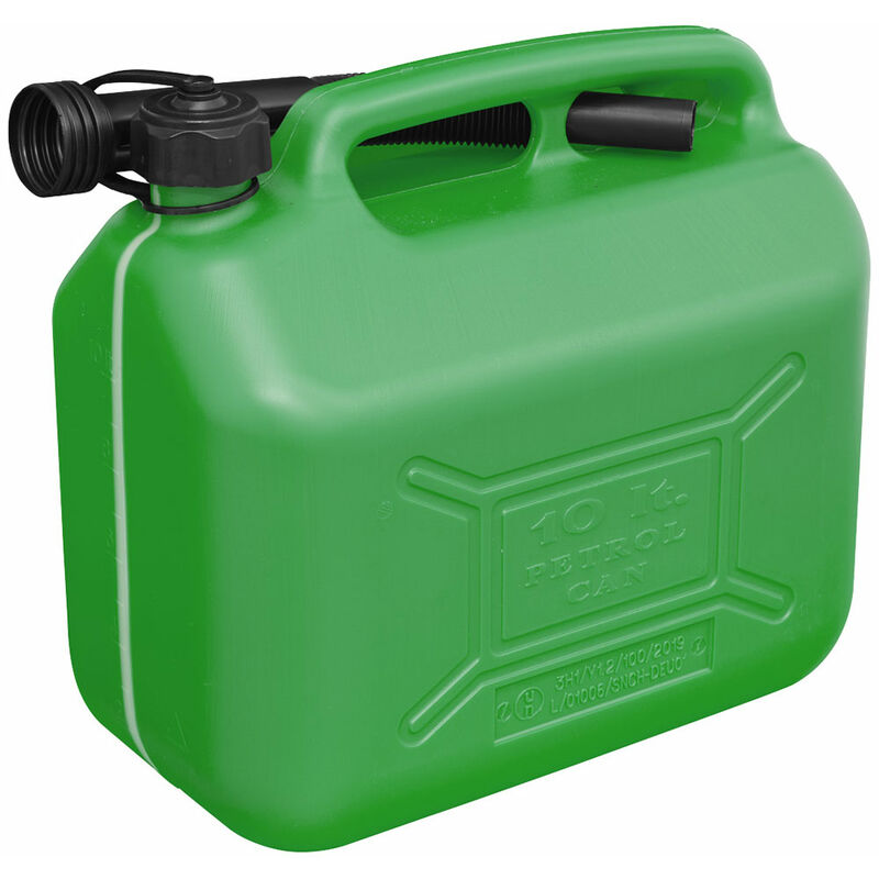 Sealey JC10PG Fuel Can 10L - Green