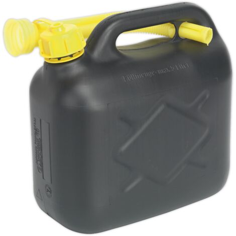 Sealey Fuel Can 5L - Black JC5B