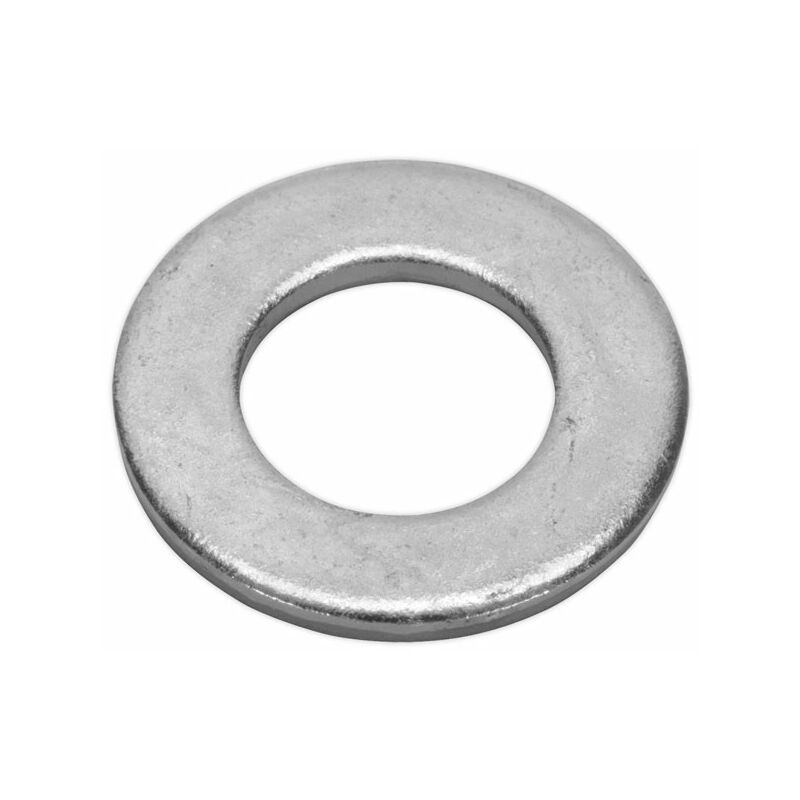 FWA1428 Flat Washer M14 x 28mm Form A Zinc DIN 125 Pack of 50 - Sealey