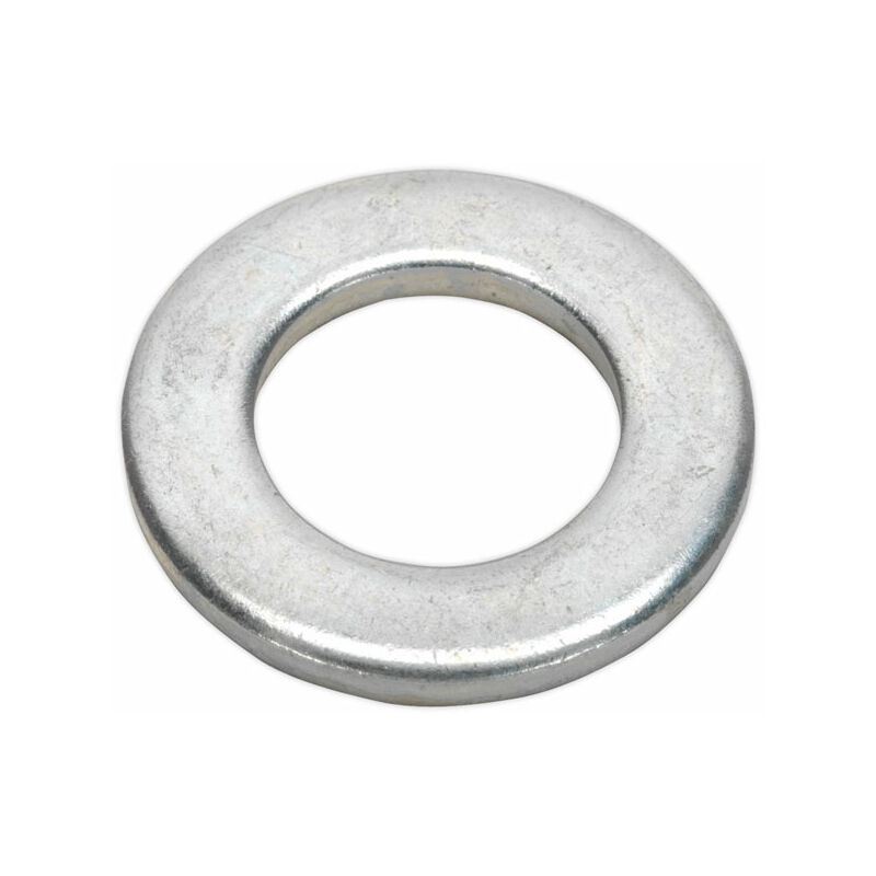 FWA1630 Flat Washer M16 x 30mm Form A Zinc DIN 125 Pack of 50 - Sealey