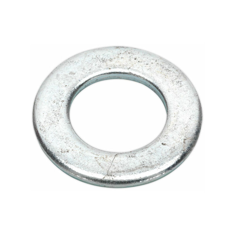 FWA2037 Flat Washer M20 x 37mm Form A Zinc DIN 125 Pack of 50 - Sealey