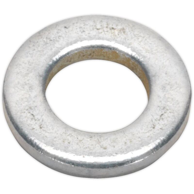 Sealey - Flat Washer M6 x 12MM Form a Zinc din 125 Pack of 100