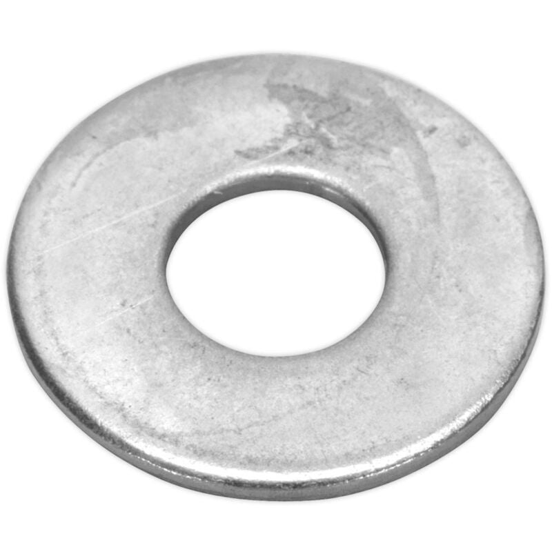 Flat Washer M8 x 21MM Form c bs 4320 Pack of 100 - Sealey