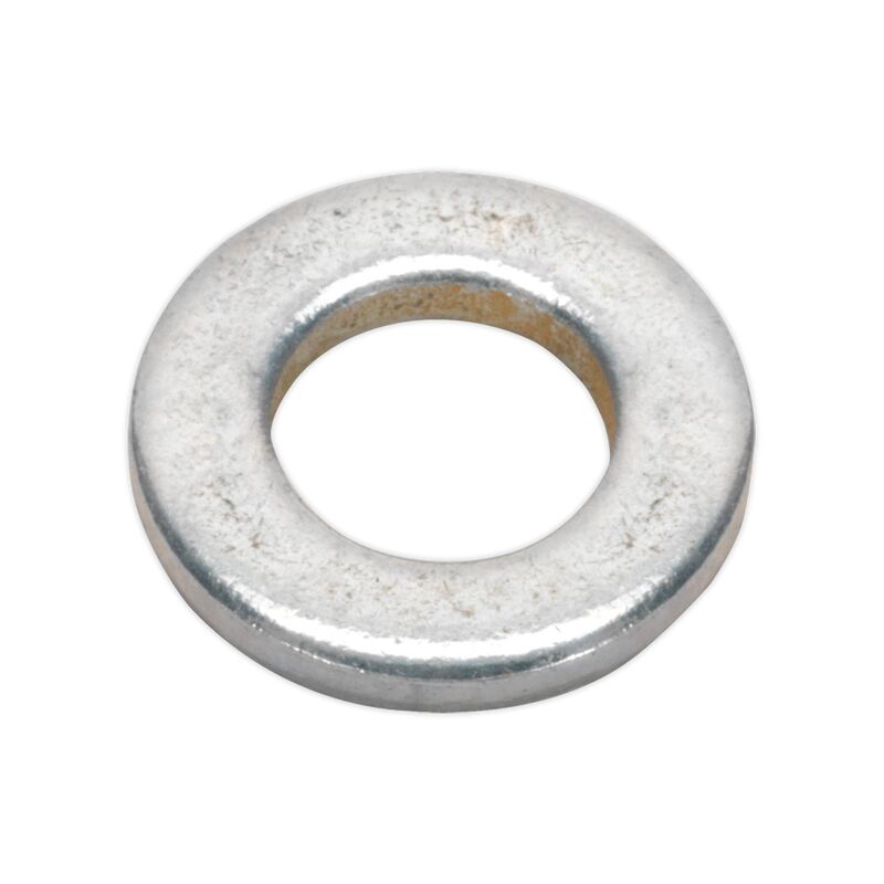 Flat Washer M6 x 12MM Form a Zinc din 125 Pack of 100 - Sealey