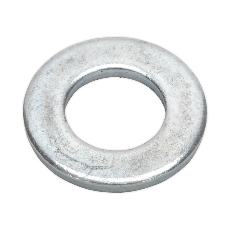 Flat Washer M12 x 24MM Form a Zinc din 125 Pack of 100 - Sealey