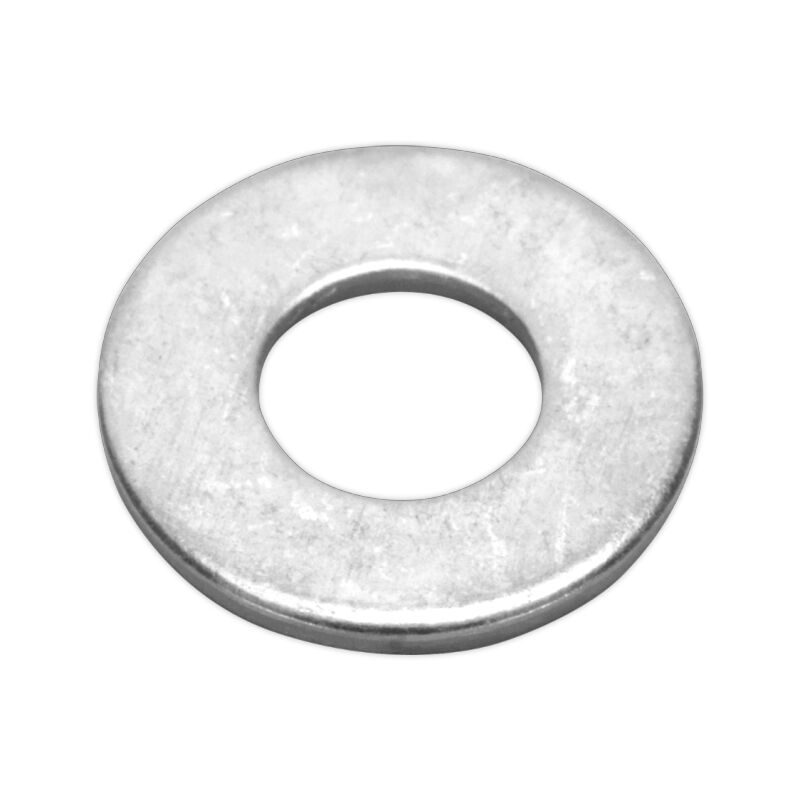 Flat Washer M6 x 14MM Form c bs 4320 Pack of 100 - Sealey