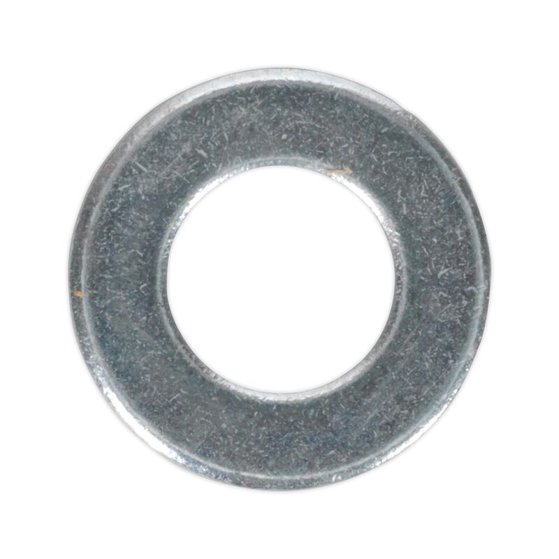 Sealey - Flat Washer M8 x 17MM Form a Zinc din 125 Pack of 100