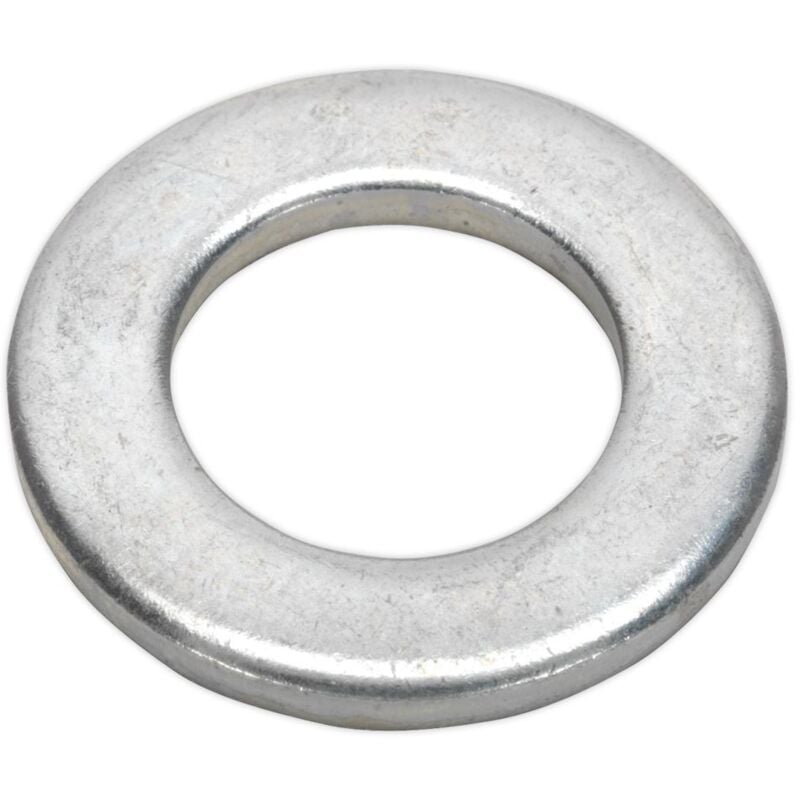 Sealey - FWA1630 Zinc Plated Form a Flat Washer M16 x 30mm, din 125 - Pack of 50