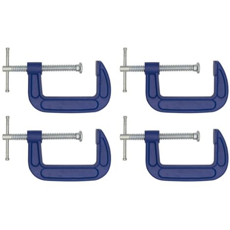 Sealey G-Clamp Set 75mm 4pc AK60034