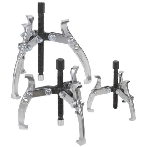 Sealey Gear Reversible Puller Set 3pc Triple Leg AK78