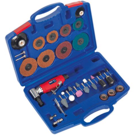 Sealey Generation Air Angle Die Grinding/Sanding Kit 42pc GSA674K