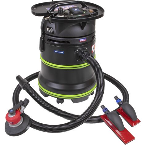 Sealey Generation M Class Dust-Free Sanding Kit with Air Palm Sander DFSK01