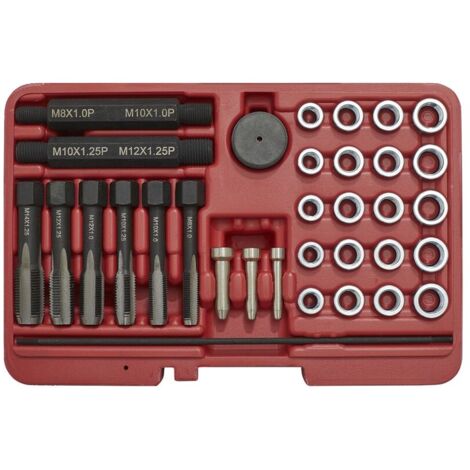 Sealey Glow Plug Thread Repair Set 33pc VS311