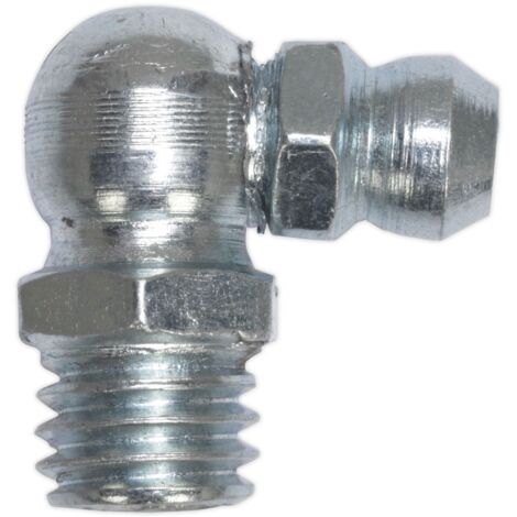 Sealey GNI14 90 Grease Nipple 1/4""UNF - Pack of 25