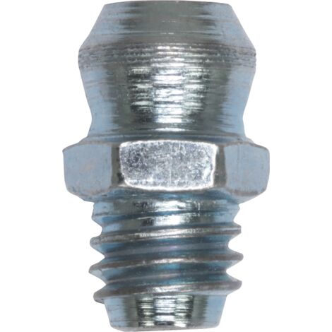 Sealey GNM19 Straight Grease Nipple 6 x 1mm - Pack of 25