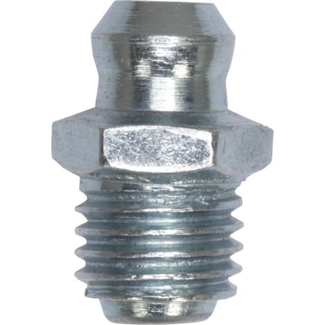 Sealey GNM20 Straight Grease Nipple 8 x 1mm - Pack of 25