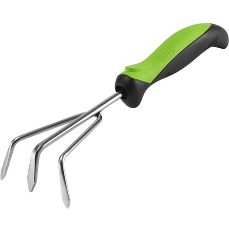 Sealey GTSG011 Hand Cultivator with Soft Grip Handle & Stainless Steel Tines