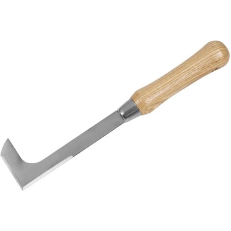 Sealey GTWH009 Premier Weeding Knife with Ash Handle & Stainless Steel Blade
