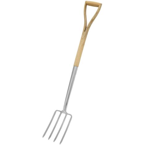 Sealey GTWH018 Premier Border Fork with Ash Handle & Stainless Steel Tines