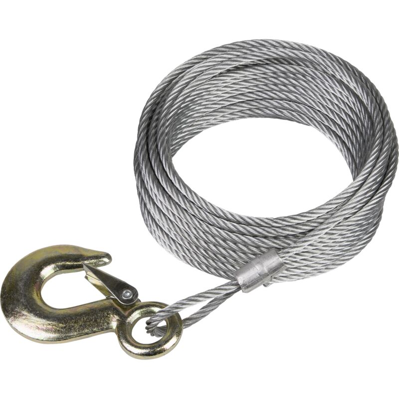 Winch Cable 900kg 10m GWEC20 - Sealey