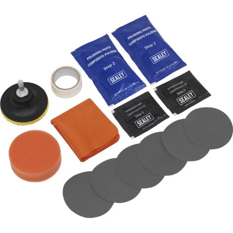 Sealey Headlight Restoration Kit HRK01