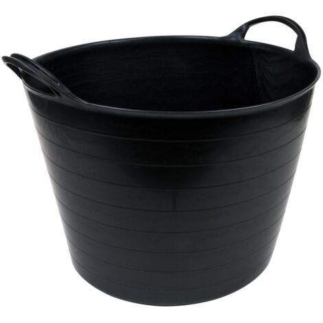 Sealey Heavy-Duty Flexi Tub 40L - Black SFT40