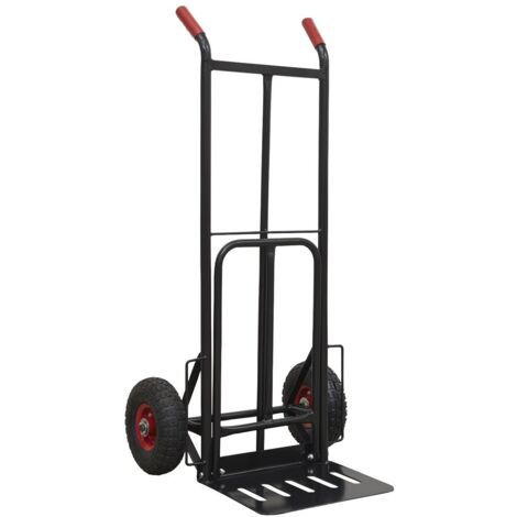 Sealey Heavy-Duty Sack Truck with PU Tyres 300kg Capacity CST990HD