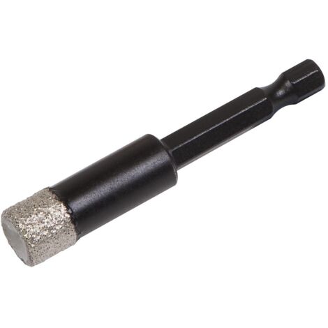 Sealey Hex Diamond Drill Bit 12mm DBD12H