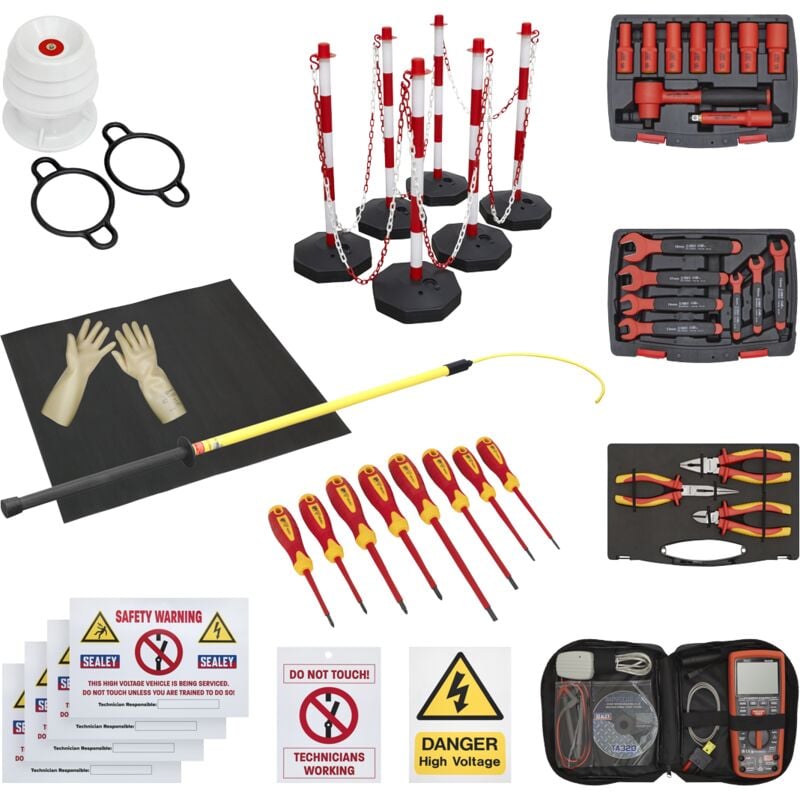 Sealey HP55KITCOMBO Hybrid Workshop Tool Kit