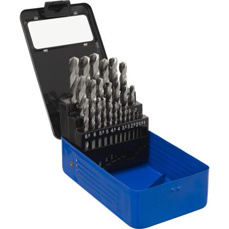 Sealey HSS Fully Ground Drill Bit Set 25pc AK47251