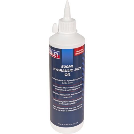 Sealey Hydraulic Jack Oil 500ml HJO500MLS