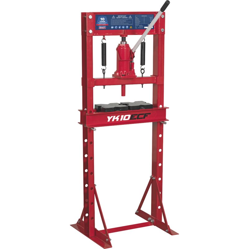 Sealey - YK10ECF Hydraulic Floor Type Press 10 Tonne