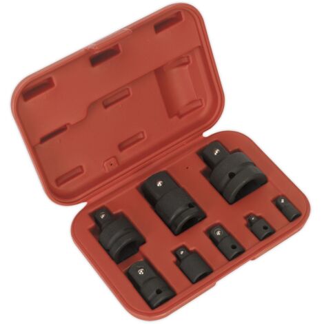 Sealey Impact Socket Adaptor Set 8pc Reducers Step Ups AK5900B