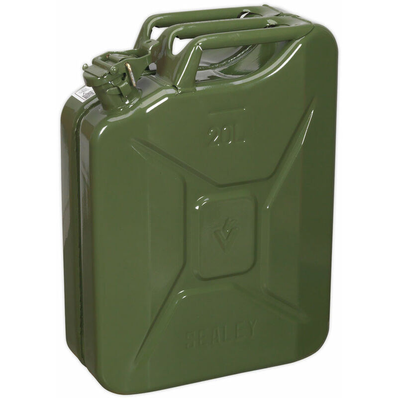 JC20G Jerry Can 20l - Green - Sealey