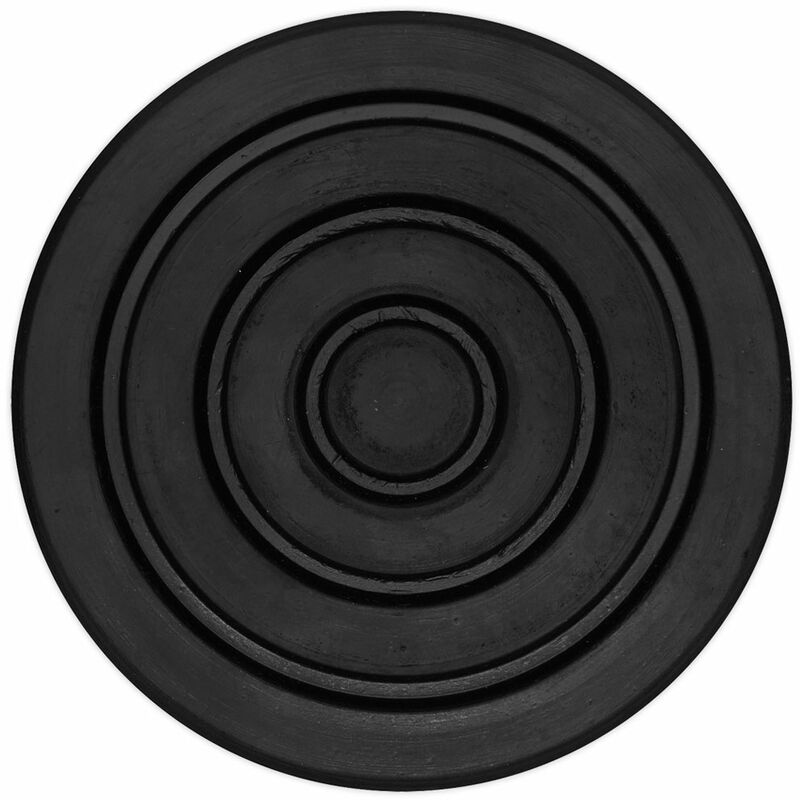 JP06 Safety Rubber Jack Pad - Type A - Sealey
