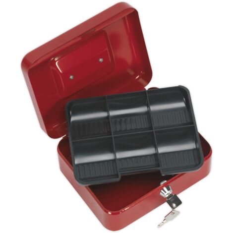 Sealey Key Lock Cash Box 200 x 160 x 90mm SCB2