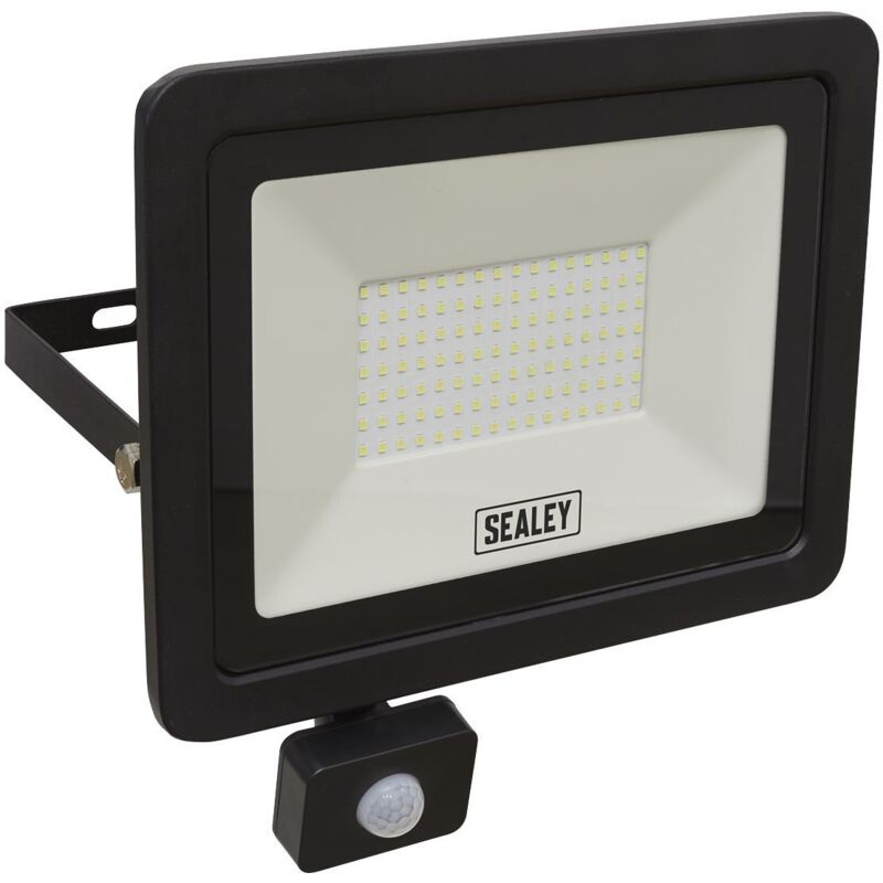Image of Sealey - LED115PIR Extra-Slim Floodlight with&hellip;